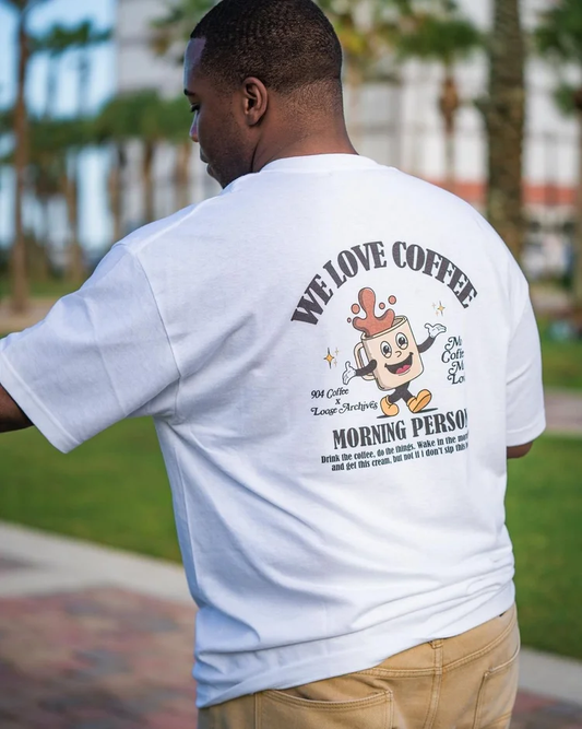 We Love Coffee Collaboration Tee