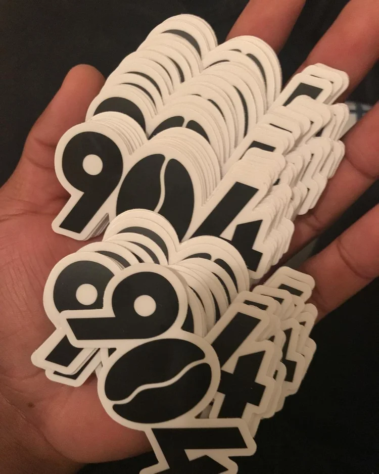904 Coffee Sticker