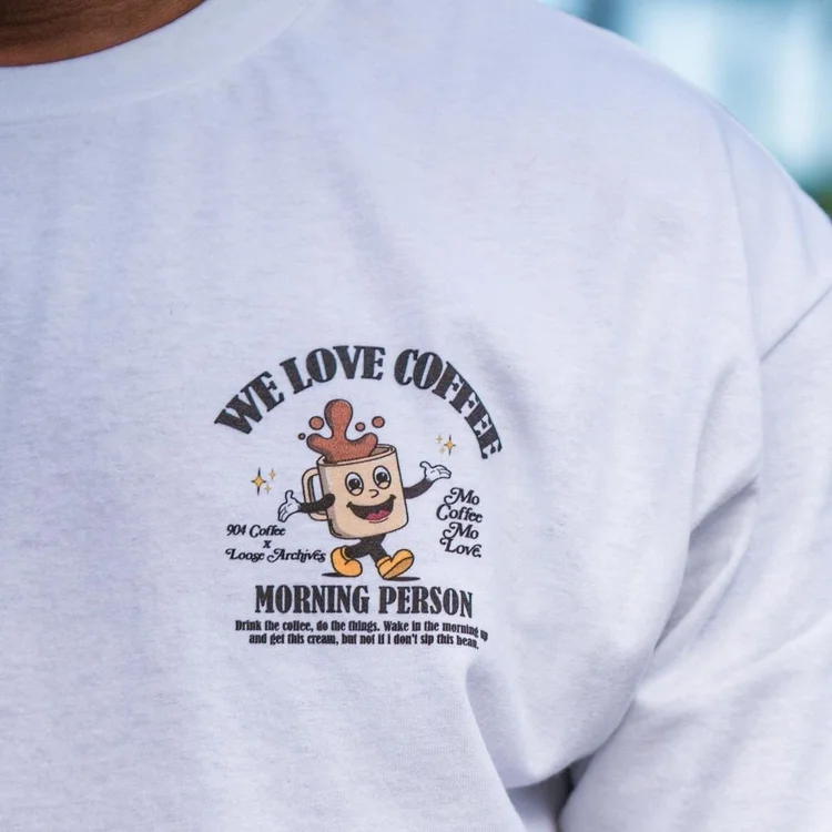 We Love Coffee Collaboration Tee
