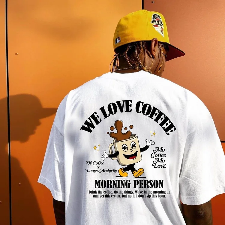 We Love Coffee Collaboration Tee